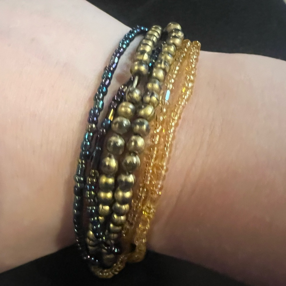 Vintage Multi Strand Bracelet